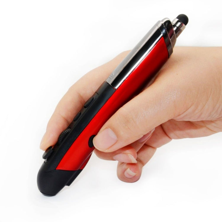PR-08 Ratón inteligente inalámbrico portátil estilo bolígrafo innovador de 2,4G, compatible con Windows 8/7/Vista/XP/2000/Android/Linux/Mac OS., Distancia efectiva: 10m, PR-08 (Red), PR-08 (Blue), PR-08 (Grey), PR-08 (Black), PR-08 (White)