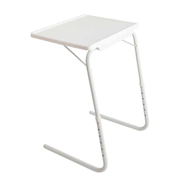Almohadilla de plástico Soporte de tubo de acero Mesa portátil multiusos plegable elevable para computadora portátil, altura ajustable: 52-72 cm, ángulo ajustable: 30 grados / 60 grados / 90 grados, Adjustable Height: 52-72cm Pink                      ...