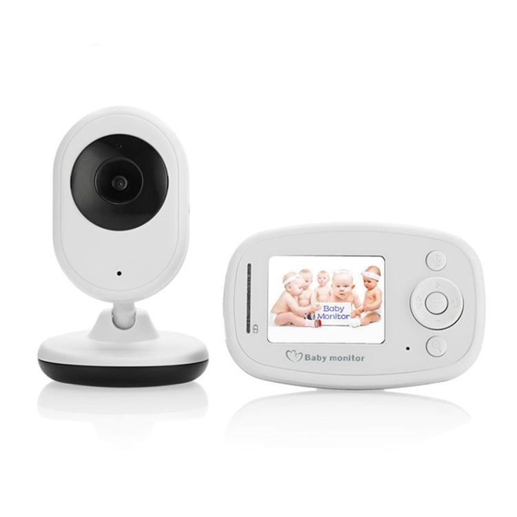 BM-SP820 Monitor de bebé con cámara de vigilancia inalámbrica LCD de 2,4 pulgadas y 2,4 GHz con visión nocturna LED de 7 IR, conversación de voz bidireccional, BM-SP820