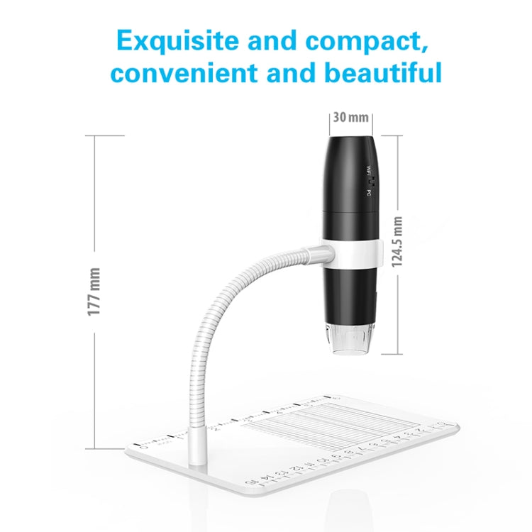 Microscopio digital USB inteligente ajustable 316 50-1000X Wifi