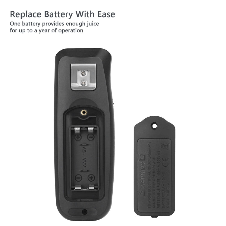 Multímetro Digital BSIDE ADM92 de mano con valores eficaces verdaderos, rango automático, probador TRMS de 6000 recuentos con control de temperatura de cable vivo, diodo NCV Hz ohm