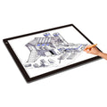 Tamaño A2 23W 12V LED Tres niveles de brillo Tableros de copia acrílicos regulables para dibujo de bocetos de anime, con adaptador de corriente, A2 with Power Adapter