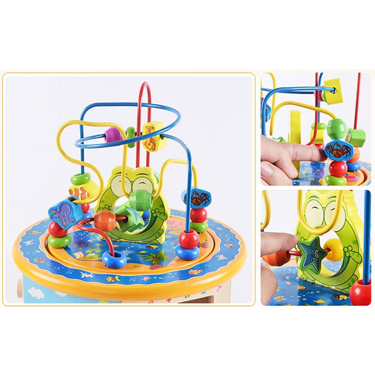 Juguete de caja de tesoro de juegos de madera multifuncional, Multi-functional