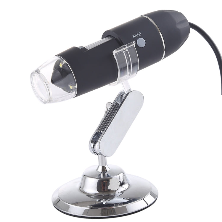 Lupa USB HD 0.3MP Sensor de imagen 2560x1920P Microscopio digital USB con 8 LED y soporte profesional
