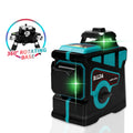 Hilda LS055 Nivel láser 12 líneas 3D Autonivelante 360 Cruz Horizontal Nivel vertical Rayo verde
