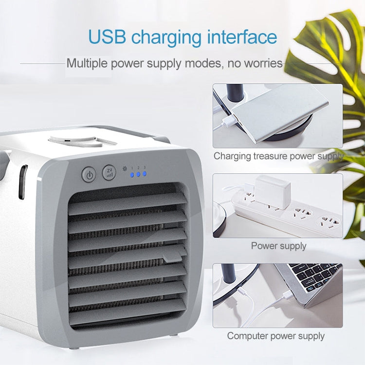 Mini refrigerador de aire portátil del ventilador del aire acondicionado de la refrigeración del USB del hogar
