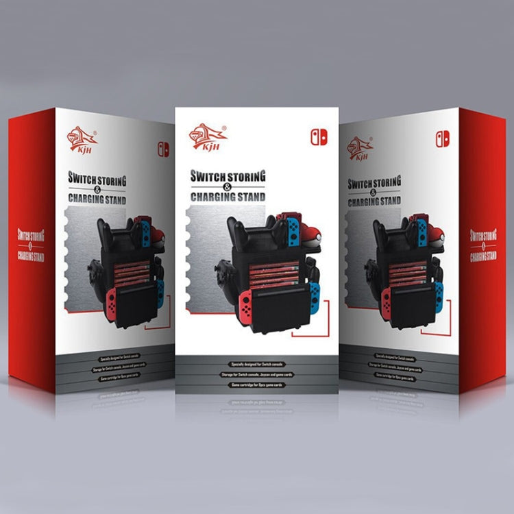 KJH Soporte multifunción Mango Base de carga Marco receptor para Nintendo Switch, KJH-SWITCH-27