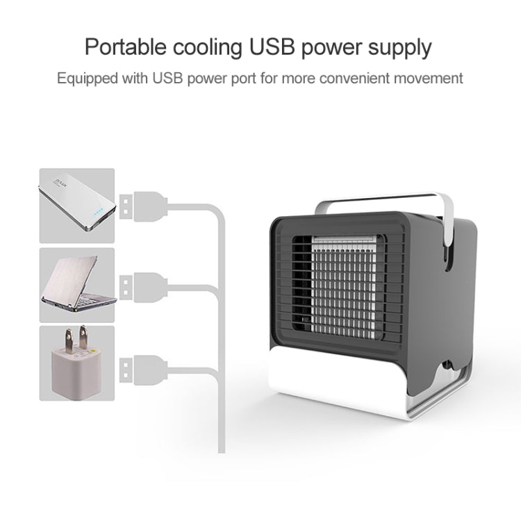 Spades Un nuevo ventilador de aire acondicionado de iones negativos, enfriador de aire de humidificación para el hogar