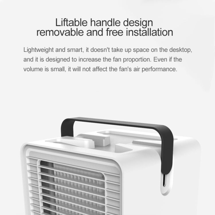 Spades Un nuevo ventilador de aire acondicionado de iones negativos, enfriador de aire de humidificación para el hogar