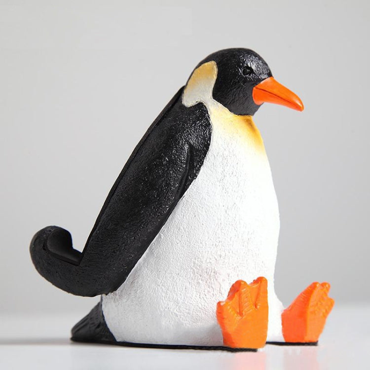 Keepwood KW-0142 Soporte para tableta de escritorio universal creativo con forma de pingüino, KW-0142