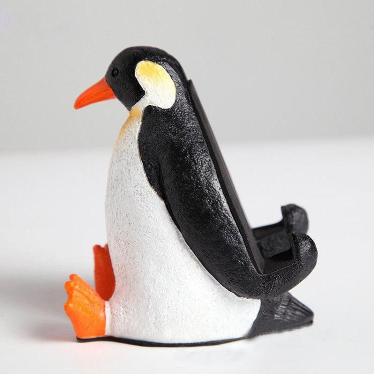 Keepwood KW-0142 Soporte para tableta de escritorio universal creativo con forma de pingüino, KW-0142