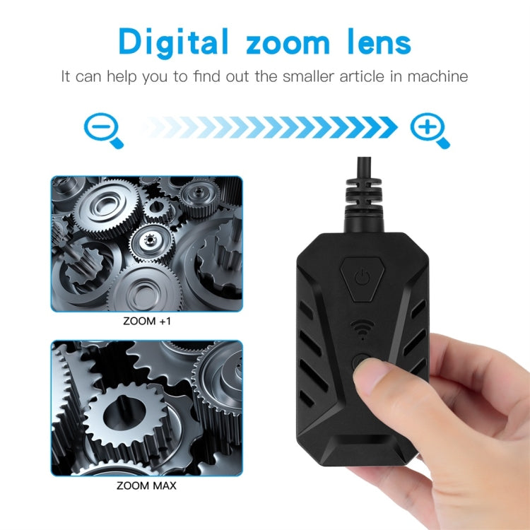 Cámara de inspección endoscópica WIFI con enfoque automático a prueba de agua F230 IP68, longitud: 2 m, diámetro de la lente: 14 mm, Length: 2m