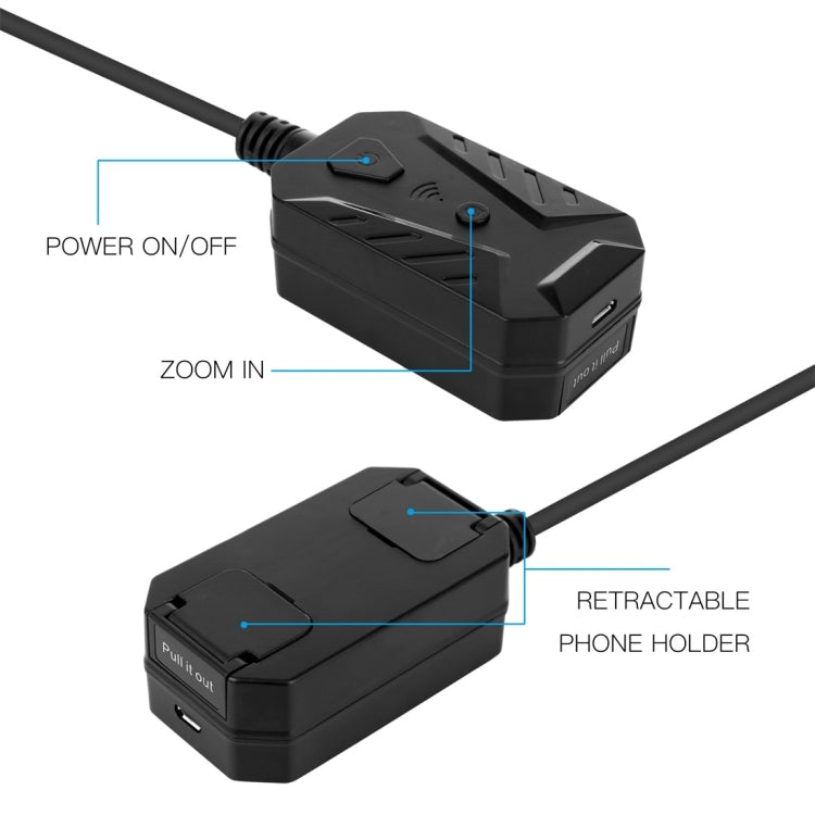 Cámara de inspección endoscópica WIFI con enfoque automático a prueba de agua F230 IP68, longitud: 2 m, diámetro de la lente: 14 mm, Length: 2m