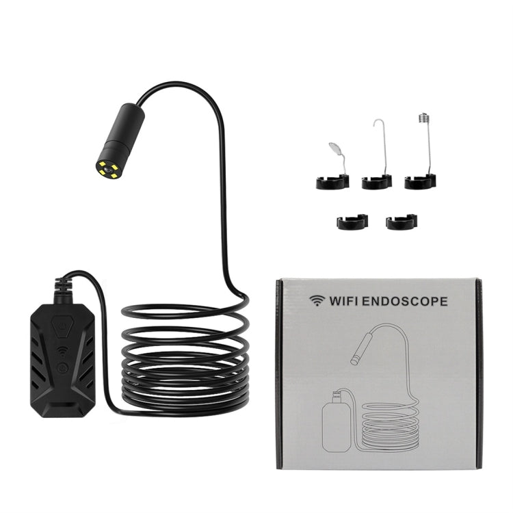 Cámara de inspección endoscópica WIFI con enfoque automático a prueba de agua F230 IP68, longitud: 2 m, diámetro de la lente: 14 mm, Length: 2m