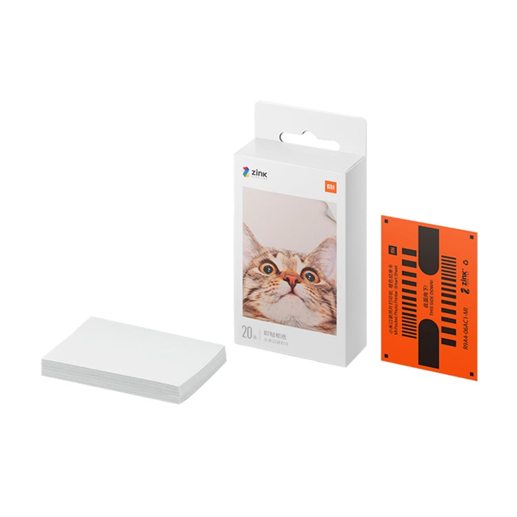 Papel fotográfico de impresión Original Xiaomi de 50 piezas, papel en pasta para impresora fotográfica de bolsillo Xiaomi, Pocket Photo Printer Paper
