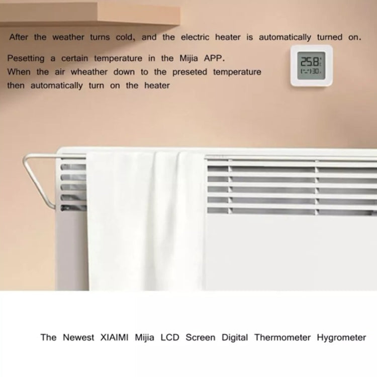 Termómetro de Temperatura y Humedad Bluetooth Original Xiaomi Mijia 2