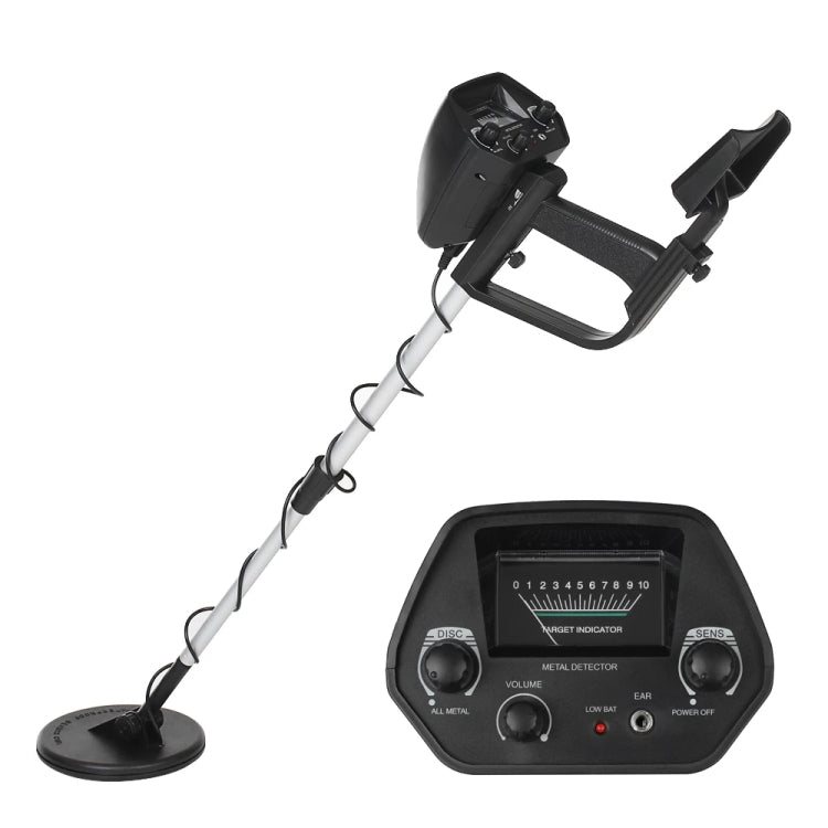Detector de metales subterráneo MD4030, rango de medición: 1-30 cm, MD4030 Black