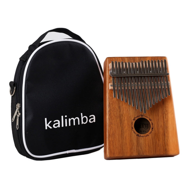 Piano de pulgar Kalimba único de madera de acacia de 17 tonos Piano de dedo Kalimba, Acacia Wood