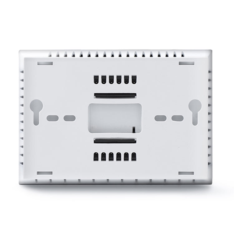 BHP-8000-WIFI-SS 3H2C Bomba de calor para el hogar inteligente Termostato de carcasa de espejo cepillado para habitación redonda con WiFi, CA 24 V, with WiFi