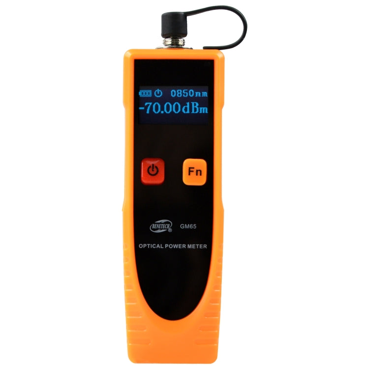 BENETECH GM65 Medidor de potencia óptica Fuente de luz Probador de potencia