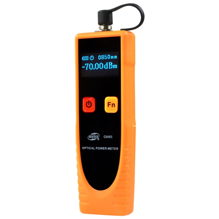 BENETECH GM65 Medidor de potencia óptica Fuente de luz Probador de potencia