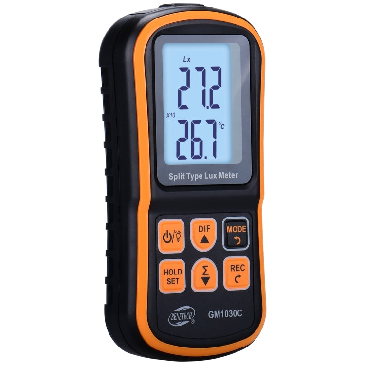 BENETECH GM1030C Iluminómetro digital dividido portátil Medidor de LUX, GM1030C
