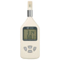 BENETECH GM1360 Medidor de temperatura y humedad digital industrial con sonda LCD, GM1360