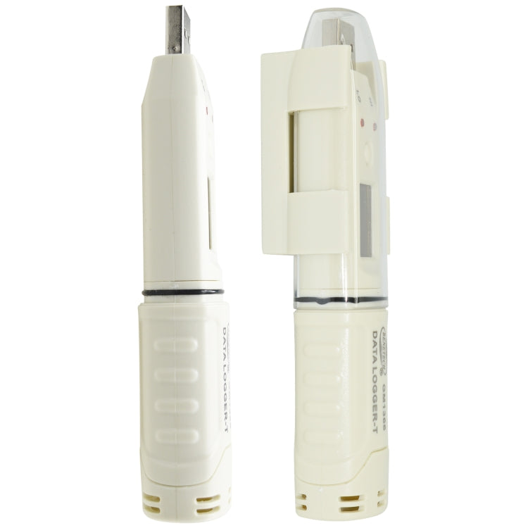 BENETECH GM1366 Medidor registrador digital de temperatura y humedad USB con alarma, GM1366