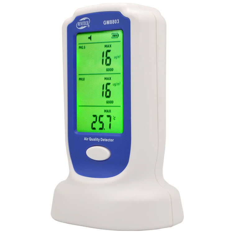 BENETECH GM8803 Detector de calidad del aire interior del hogar Probador de smog PM2.5 PM10 Analizadores de gas