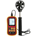 BENETECH GM8901 + anemómetro de alta precisión medidor de velocidad del viento medida de temperatura pantalla LCD Digital herramienta de medición, GM8901+