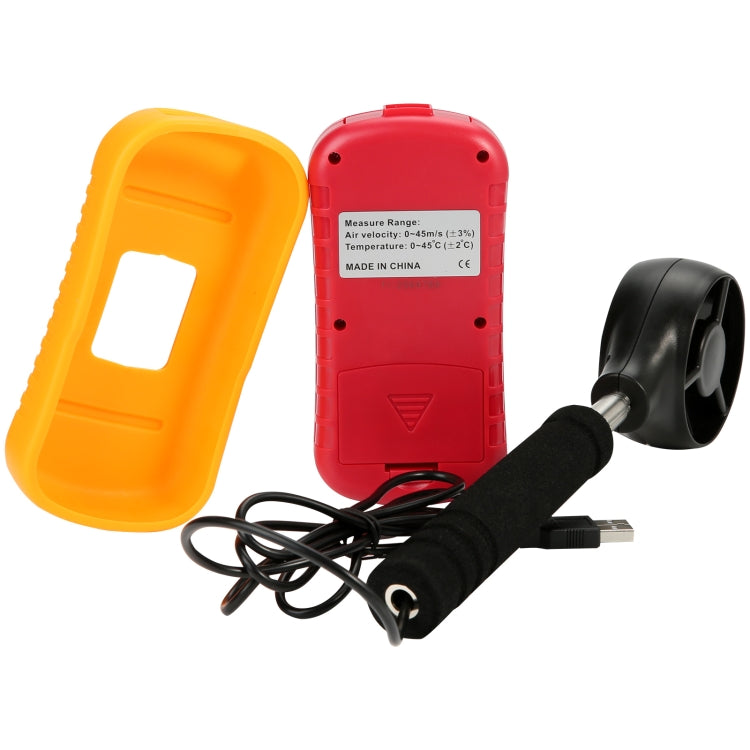 BENETECH GM8901 + anemómetro de alta precisión medidor de velocidad del viento medida de temperatura pantalla LCD Digital herramienta de medición, GM8901+