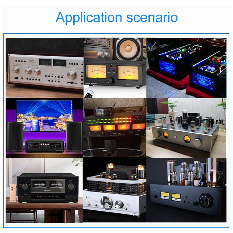 Medidor de VU de TR-35W, amplificador de potencia, mesa DB, medidor de nivel de Audio, medidor de presión de sonido, TR-35W