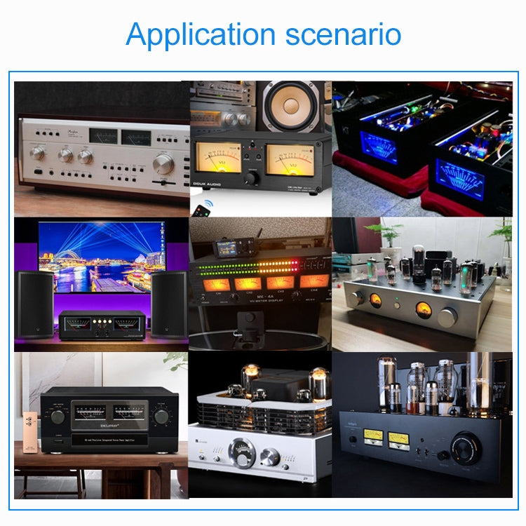Medidor de VU TR-35, amplificador de potencia, mesa DB, medidor de nivel de Audio, medidor de presión de sonido, TR-35