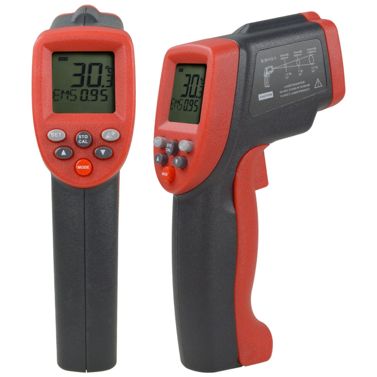 Wintact WT900 -50 grados C ~ 950 grados C Termómetro infrarrojo digital portátil sin contacto para exteriores, WT900