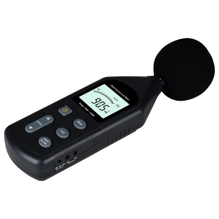 Medidor de nivel de sonido digital Wintact WT1357, rango: 30 dB ~ 130 dB, WT1357