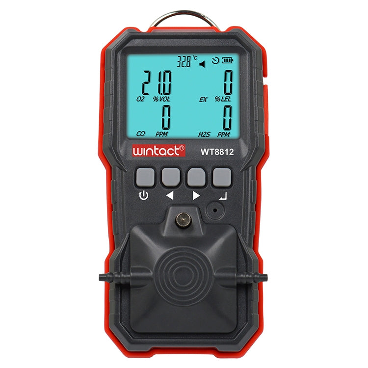 Alarma de detección de monitor de gas compuesto Wintact WT8812, WT8812