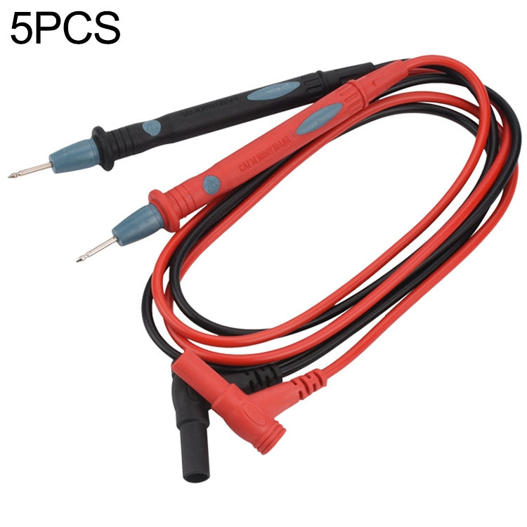 5 sondas de cables de prueba para multímetro CAT III 1000 V 20 A, 5 PCS