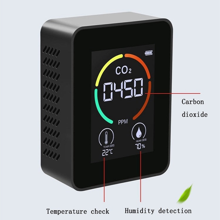 XY-T01 Detector de calidad del aire con pantalla de temperatura, humedad y CO2 3 en 1, sensor infrarrojo, 3 in 1 Infrared