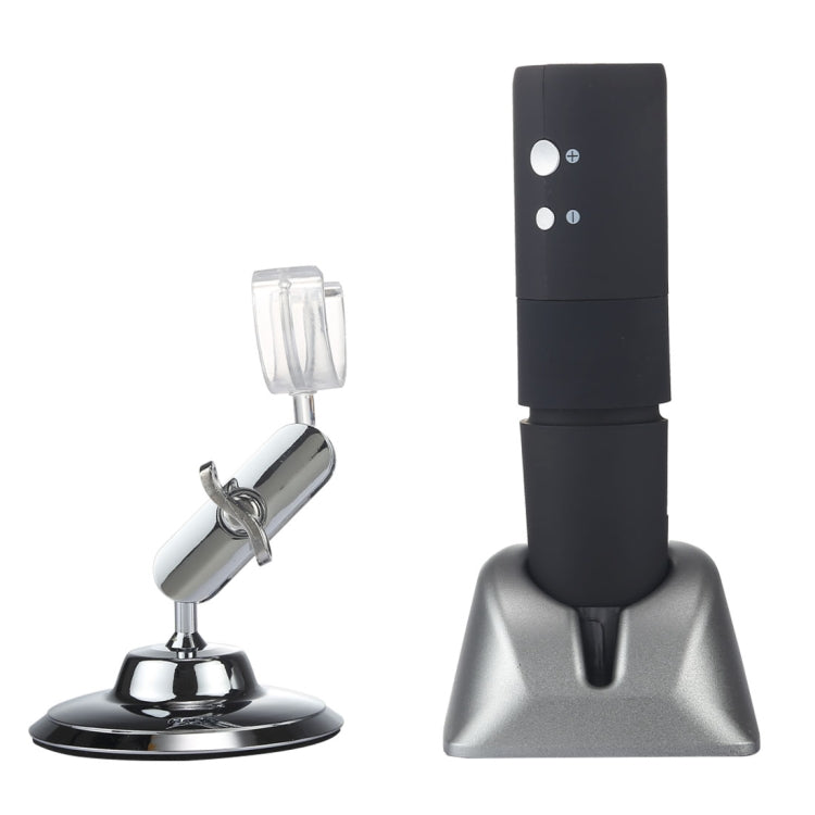 Lupa 50X ~ 1000X Sensor de imagen HD 1920x1080P USB WiFi Microscopio digital con 8 LED y soporte profesional