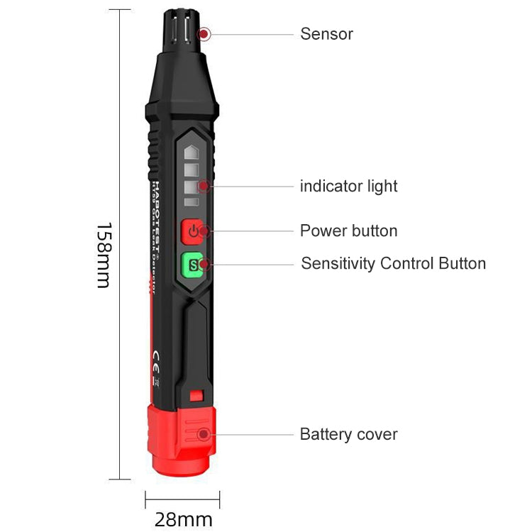 Detector de gases combustibles HABOTEST HT59, HABOTEST HT59