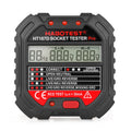 Probador de enchufes con pantalla digital multifuncional HABOTEST HT107D, HT107D (US Plug), HT107D (UK Plug), HT107D (EU Plug)
