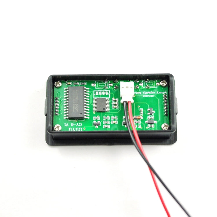 Probador de voltaje de batería de plomo-ácido H6133, 12V-84V, voltímetro de porcentaje, Monitor de estado de batería de litio, 12V-84V Blue Light, 12V-84V Green Light, 12V-84V White Light