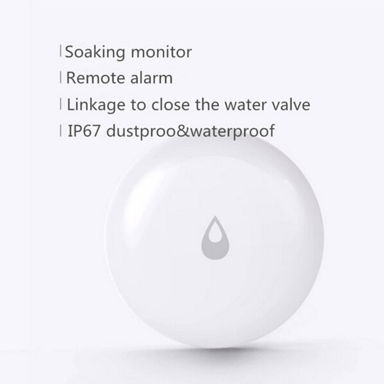Sensor de inmersión en agua Xiaomi Youpin Aqara original, detector de fugas de agua por inundación para alarma remota en el hogar, sensor de inmersión de seguridad, con el uso de puerta de enlace multifuncional Xiaomi (CA1001)