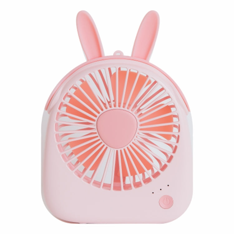Mini ventilador portátil con forma de conejo WT-F14 de 1200 mAh con control de 3 velocidades