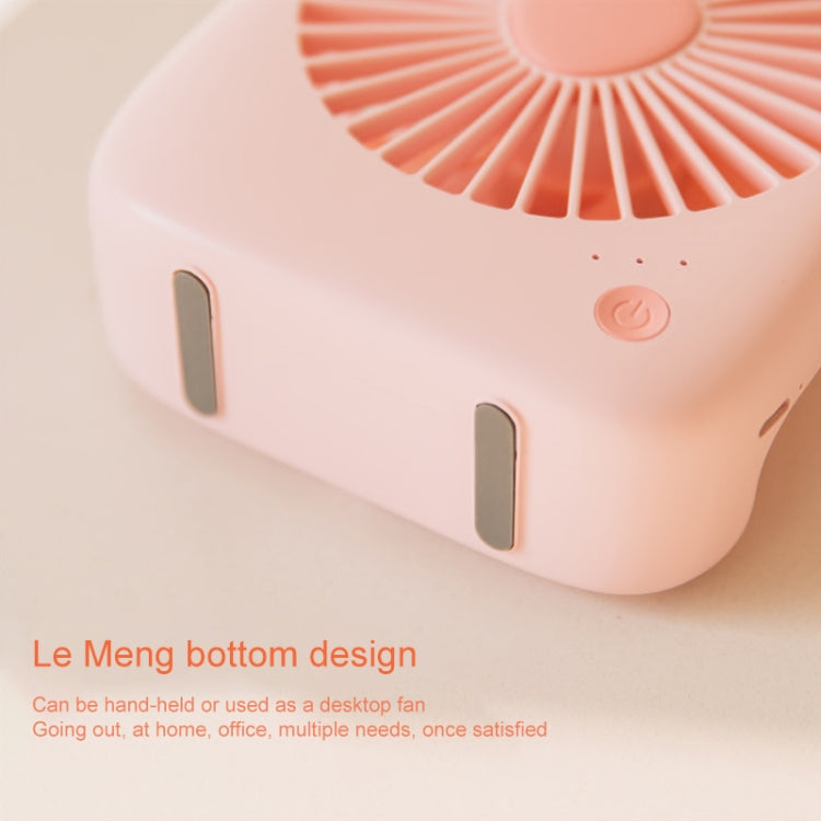 Mini ventilador portátil con forma de conejo WT-F14 de 1200 mAh con control de 3 velocidades