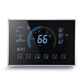 BHP-8000-WIFI-W 3H2C Bomba de calor para el hogar inteligente Termostato de carcasa de espejo redondo para habitación con WiFi, CA 24 V, with WiFi