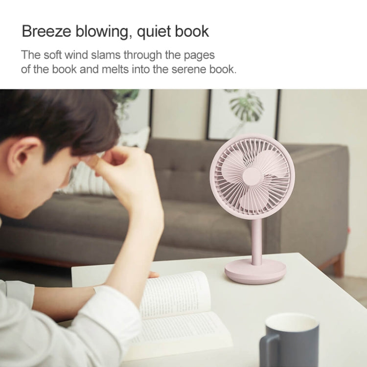 Original Xiaomi Youpin SOLOVE ventilador eléctrico de escritorio con carga USB miniventilador de oficina para dormitorio, con Control de 3 velocidades, SOLOVE