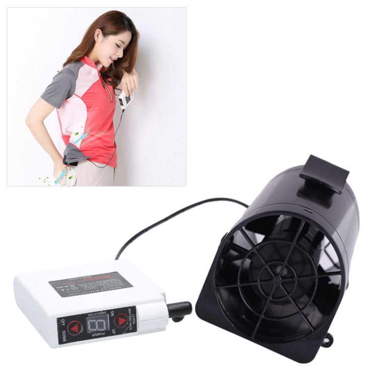 Mini ventilador de cintura portátil, ventilador de refrigeración, enfriador de piel USB
