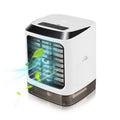 Mini ventilador de refrigeración para escritorio, humidificador, ventilador de aire acondicionado, pulverizador hidratante, without Remote Control