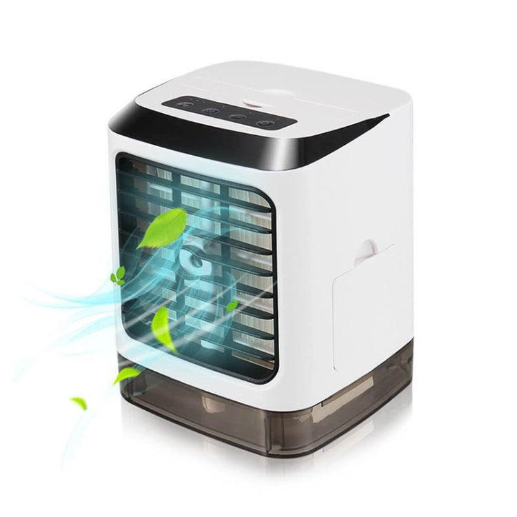 Mini ventilador de refrigeración para escritorio, humidificador, ventilador de aire acondicionado, pulverizador hidratante, without Remote Control